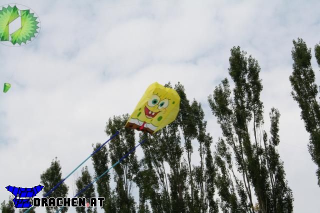 Spongebob freut sich ber den ersten leichten Wind!